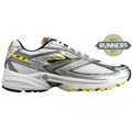 BROOKS 2008 (1100421D) ADRENALINE GTS 8 WHT / PLAT / GALAXY / EMPIRE / BLK(971) for MEN