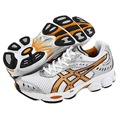 ASICS GEL-CUMULUS 10 TN844 WHITE/BRASS/LIQUIDSILVER (0195) for MEN