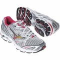 Mizuno Rider 12 410340.7399 Silver/Gunmetal-Virtual Red for Women