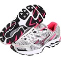 Mizuno Wave Inspire 6 410394.001M White/Shocking Pink/Anthracite for Women-FREE SHIPPING-