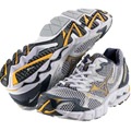 Mizuno Wave Alchemy 9 White/Gold Fusion-Dress Blue for Men *FREE SHIPPING*