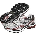 Saucony ProGrid Omni 8 White/Silver/Red 20043-2 for Men (CLOSE-OUT MODEL)