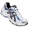ASICS GEL-1140 (T916N) WHITE/BLACK / BRILLIANT BLUE (0190) WIDE 4E for MEN (CLOSE-OUT MODEL)