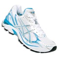 ASICS GT-2150 (T054N) WHITE/LIGHTNING / ISLAND BLUE (0193) for WOMEN  FREE SHIPPING (USA ORDERS ONLY)