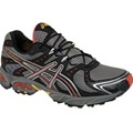 ASICS GEL-TRAIL SENSOR 3 WR T9B2N BLACK/ BLACK/ TOMATO (9090) for MEN  (CLOSE-OUT MODEL)