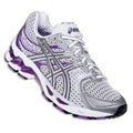ASICS KAYANO 16 (T050N) WHITE / LIGHTNING / VIOLET (0193) for WOMEN **FREE SHIPPING**