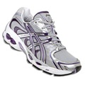 ASICS GEL-NIMBUS 11 T991N WHITE/LIGHTNING/HOT PINK (0193) for WOMEN (Close-Out Model)
