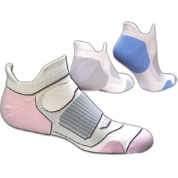 Asics  SorbtekPolyerster, Low Cut Assorted  3-Pair  (2218-G) Socks For Women