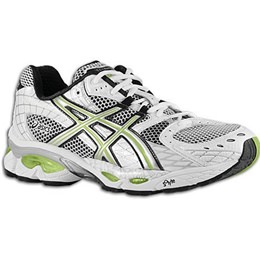 ASICS GEL-NIMBUS 10 (TN840) WHITE / LIGHTNING / LIME (0191) for MEN