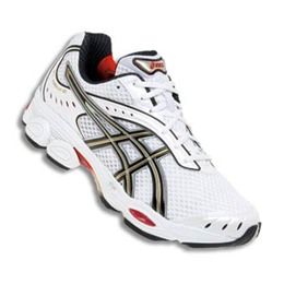 Asics Gel-Cumulus 10 (TN845) WHITE/BLACK/RED (0190) for MEN WIDE EE