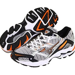 Mizuno Wave Inspire 6 410392.922H Charcoal/Vibrant Orange/Anthracite for Men FREE SHIPPING  (USA ORDERS ONLY)