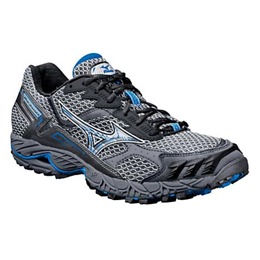 Mizuno Wave Ascend 4 410352.9D5R Anthracite/Imperial Blue-Charcoal for Men FREE SHIPPING  (USA ORDERS ONLY)