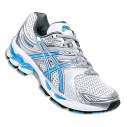 ASICS GEL-KAYANO 16 T050N White/Riviera Blue/Storm (0158) for Women FREE SHIPPING (USA ORDERS ONLY)