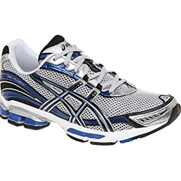 ASICS GEL FLUENT 2 T9C1N WHITE/BLACK/ROYAL (0190) for MEN (CLOSE-OUT MODEL)