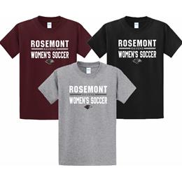 Rosemont Women's Soccer 2024 S Port & Company® Short Sleeve Essential Tee PC61RWS24