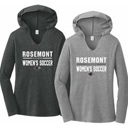 Rosemont Women's Soccer 2023 S District ® Women’s Perfect Tri ® Long Sleeve Hoodie DM139LRWS23
