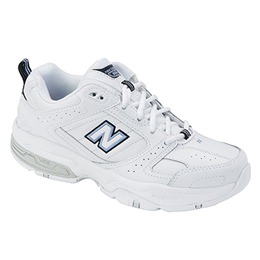 New Balance 608 Women's White Cross Trainer - Wide D WX608V2W