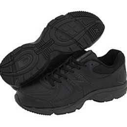 New Balance 410 Men's Walking Shoe - Black - Wide 4E Width MW410BK
