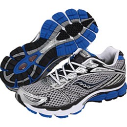 Saucony ProGrid Triumph 7 Men's Running Silver/Black/Blue 20051-5