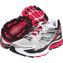 Saucony ProGrid Triumph 8 Women's Running White/Black/Pink 10087-5