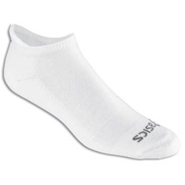 Asics Cushion Low Cut White Men's Socks ZK1027-01  6-Pair