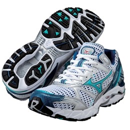 Mizuno Rider 14 Women's Running Shoe White, Ceramic, Ink Blue 410420.004K