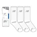 New Balance Performance Cushion Men's Crew White 3-Pack LAS01263