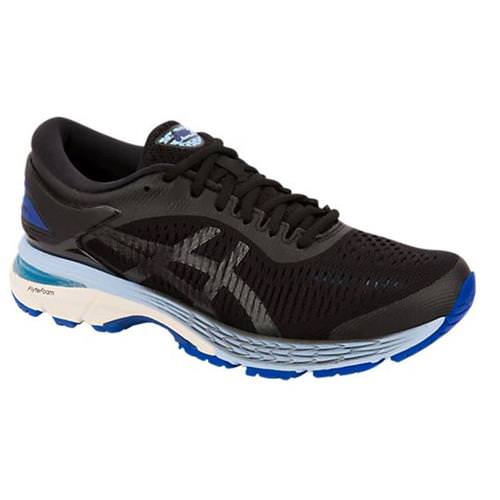 Asics Gel Kayano 25 Women's Running Shoe Black Asics Blue 1012A026 001