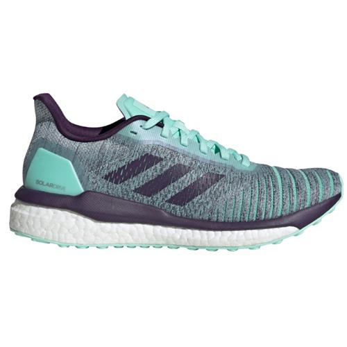 Adidas Solar Drive Running Shoe Clear Mint, Legend Purple, Active Purple