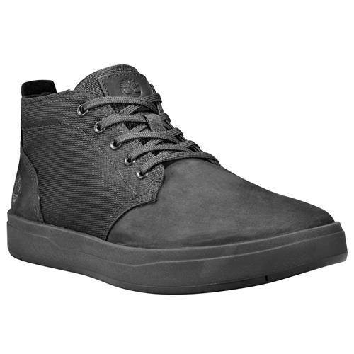 timberland davis square leather and fabric chukka