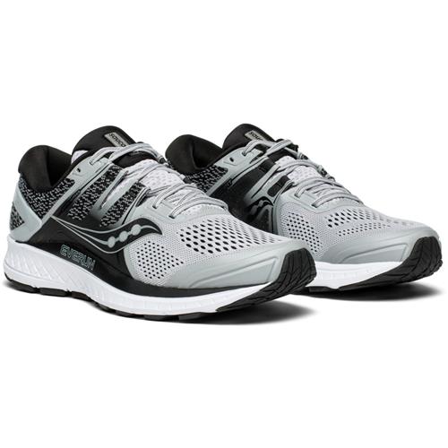 black saucony running shoes