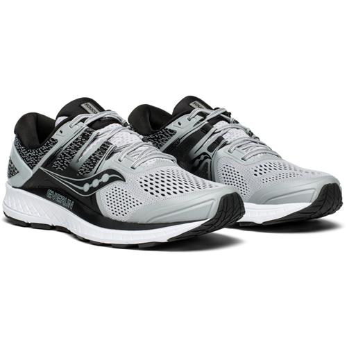 saucony grey running shoes