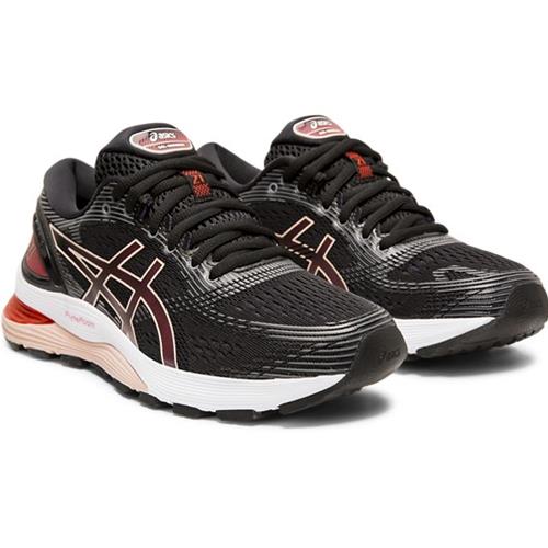 asics nimbus 21 black womens