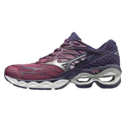 mizuno purple running shoes