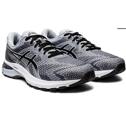 asics grey and black