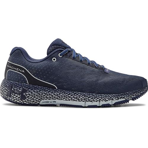 blue and gray under armour shoes