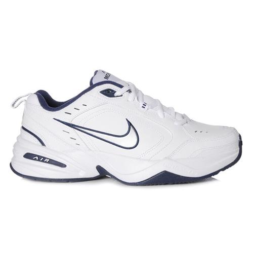 nike air monarch 4 white navy