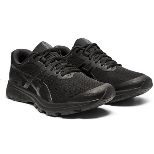 Asics GT-1000 9 Men's Wide 4E Running Shoe Black, Black 