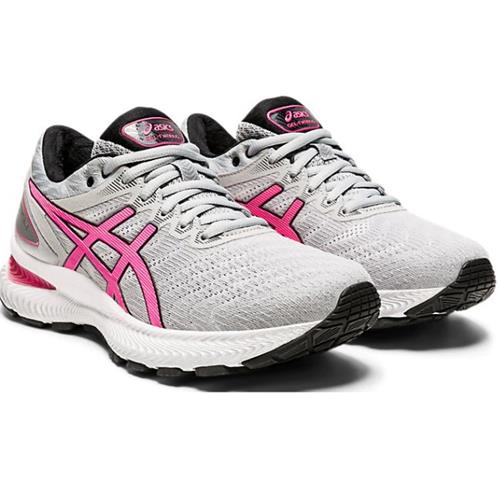 asics gel nimbus grey pink