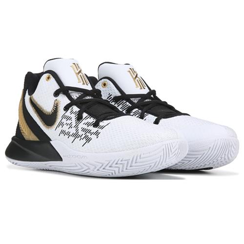 nike kyrie white and gold