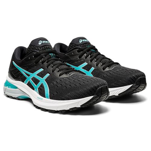 Asics 9 Women's Running Wide Black, Techno Cyan 1012A861