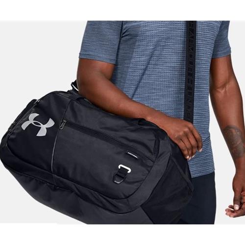 longitud Masaccio capturar Under Armour Undeniable 4.0 Medium Duffle Black, Black, Silver 1342657 001