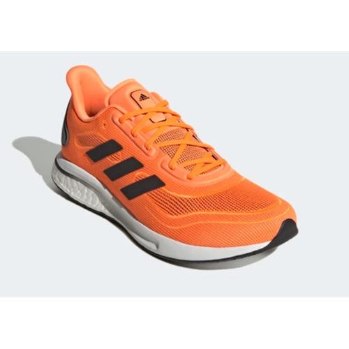 Adidas Supernova Men's Running Shoe Signal Orange Core Black Grey Five FV6033