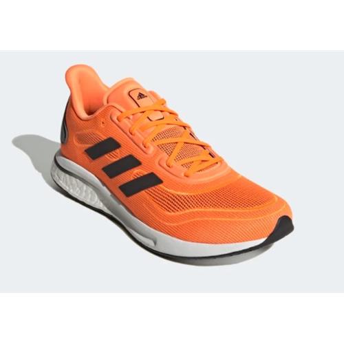 Adidas Supernova Men's Running Shoe Signal Orange, Black, Grey Five