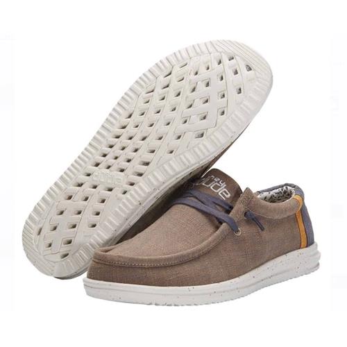 Hey Dude Men's Wally Free Natural Beige