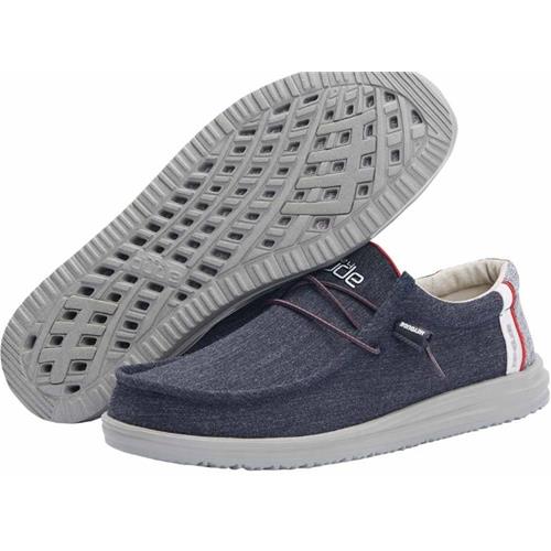 Hey Dude Wally Free Men's Shoes Artic Blue : 11 M