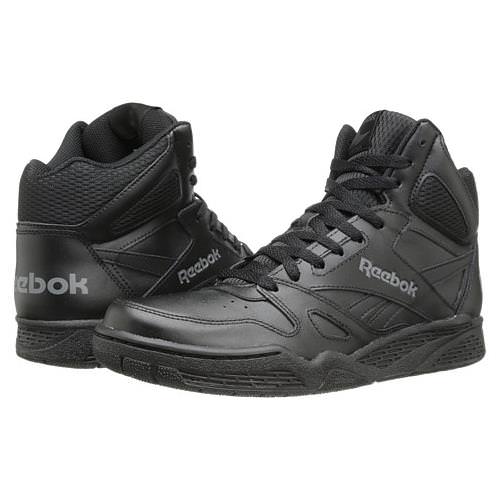 all black reebok high tops