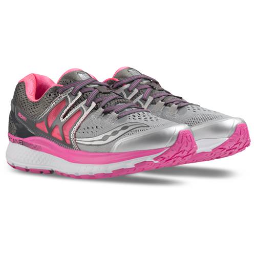 Saucony Hurricane ISO 3 Wide D Mujer Grey rosado blanco S10349 1 Saucony Hurricane Mujer ISO 3 Wide D Mujer Hurricane Grey rosado blanco S10349 1 9c8f12