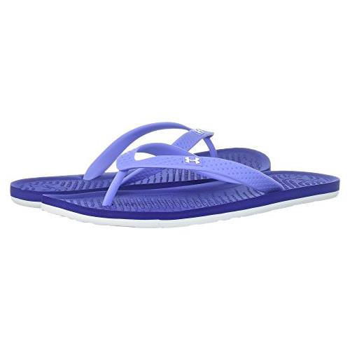 1252540 Size 8 #MJ NWT Women's 300 BLU Under Armour Atlantic Dune Thong Flip 