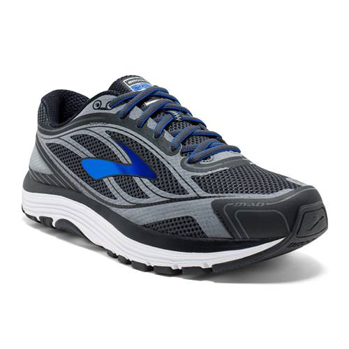 Brooks Dyad 9 Men's Wide EE Running Asphalt Electric Brooks Black 1102312E038